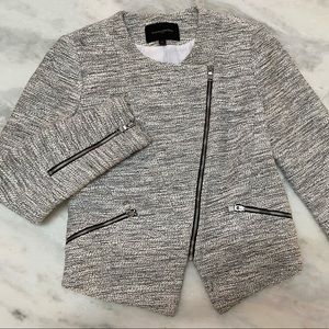 Banana Republic Moto Tweed Blazer